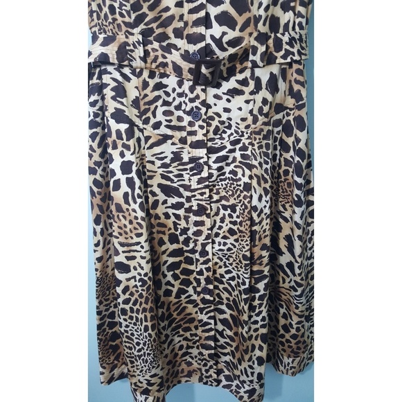 Jones New York Signature animal print  dress - Picture 4 of 6